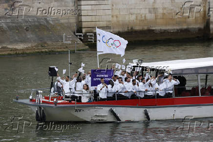 Ceremonia de inauguracin de los Juegos Olmpicos de Pars 2024