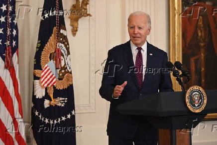 Biden discursa em conferncia de prefeitos na Casa Branca