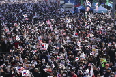 Protest over impeachment of South Korea's president Yoon and acting president Han