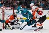 NHL: Philadelphia Flyers at San Jose Sharks