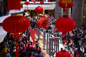 Lunar New Year celebrations in Taipei