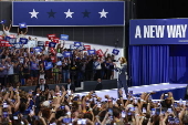 US Vice President Harris Campaigns in Madison, Wisconsin