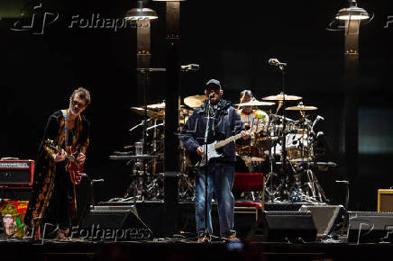 Eric Clapton se apresenta no estdio Allianz Parque