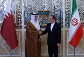 Qatar's Prime Minister Mohammed bin Abdulrahman bin Jassim Al Thani visits Tehran