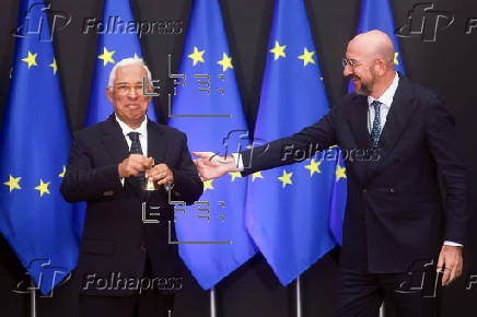 Charles Michel hands over power to Antonio Costa in EU Council