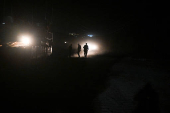 Israeli soldiers work after returning from Lebanon, following a ceasefire between Israel and Iran-backed group Hezbollah, near Kiryat Shmona