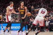 NBA: Miami Heat at Atlanta Hawks