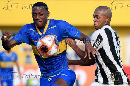 Partida entre Sampaio Corra e Botafogo vlida pelo Campeonato Carioca 2025.