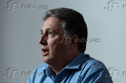 O ex-governador Antonhy Garotinho durante entrevista  Folha