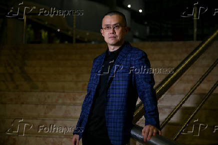 O chins Changpeng Zhao, fundador e CEO da Binance