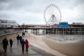 Seaside town Blackpool ahead of the Easter Holiday