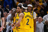 NBA: Playoffs-Milwaukee Bucks at Indiana Pacers