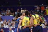 Semifinal de vlei de quadra feminino, nas Olimpadas de Paris 2024