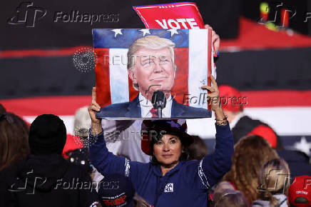 Republican presidential nominee and former U.S. President Donald Trump campaigns in Henderson