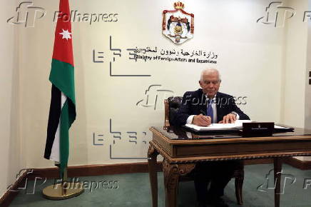 EU High Representative for Foreign Affairs and Security Policy Borrell visits Jordan