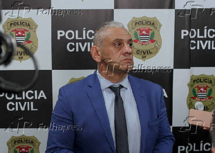 Advogado da Mancha Verde concedeu entrevista coletiva no Palcio da Polcia