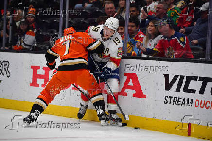 NHL: Florida Panthers at Anaheim Ducks