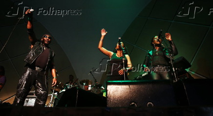 Show da banda jamaicana Toots & The Maytals, no Cine Joia, em SP