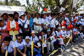 Pope Francis visits East Timor