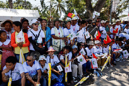 Pope Francis visits East Timor