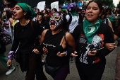 Manifestacin en el Da de Accin Global por el Aborto Legal y Seguro