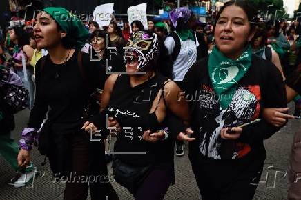 Manifestacin en el Da de Accin Global por el Aborto Legal y Seguro