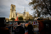 The Notre-Dame de Paris cathedral before its reopening