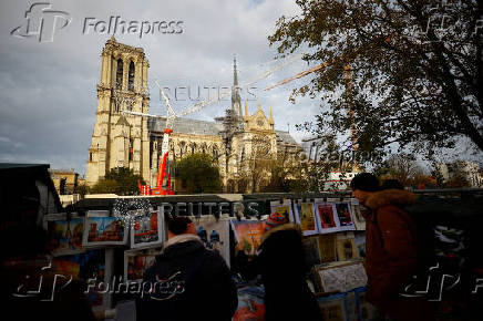 The Notre-Dame de Paris cathedral before its reopening