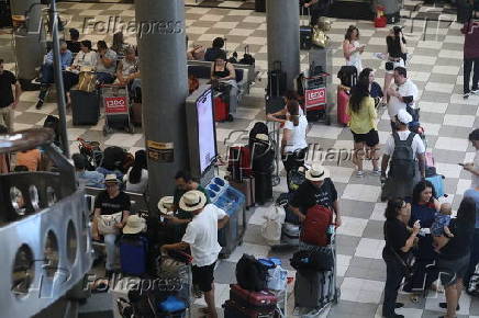 Movimentao no aeroporto de Congonhas neste incio de dezembro