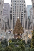 Arvore de Natal do Rockefelller center em Nova York