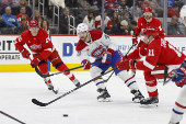 NHL: Montreal Canadiens at Detroit Red Wings