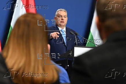 Hungarian PM Orban holds year-end press conference in Budapest