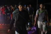 Migrant caravan leaves Tapachula to reach the U.S. border