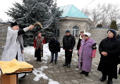 Epiphany celebration in Kyrgyzstan