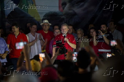 Lula faz discurso na Associao Atltica de Itabaiana/SE