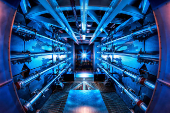 FILE PHOTO: The National Ignition Facility?s preamplifier module increases the laser energy as it travels to the Target Chamber