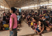 Myanmar's villagers flee to Thailand amid conflict of rebels with the military junta