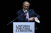 O Vice-presidente Geraldo alckmin participa do Evento Reforma Tributaria e a Industria na FIESP