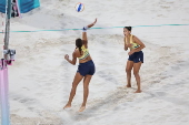 Brasil x Austrlia pela semifinal de vlei de praia feminino nas Olimpadas de Paris