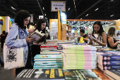 Movimentao de pblico na Bienal do Livro de SP