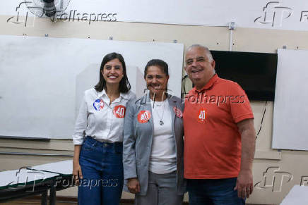 A Vice de Tabata Amaral, Lcia Frana e o ministro Mrcio Frana, votaram no colgio eleitoral Ludovina Creddio Peixoto