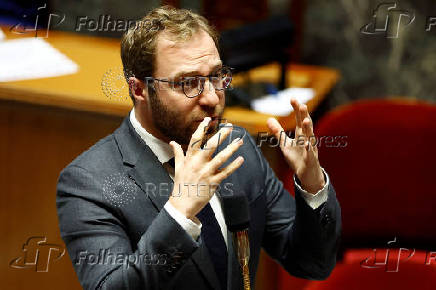 Questions to the government session at the National Assembly in Paris