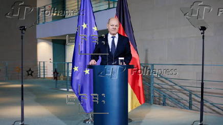 German Chancellor Olaf Scholz requests Bundestag's confidence vote