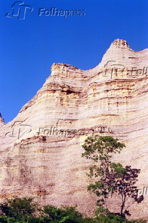 Vista de paredo no Parque Nacional