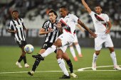 Partida entre Botafogo e Atltico-GO pelo Campeonato Brasileiro 2024.