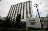FILE PHOTO: A view of the FEMSA headquarters in Monterrey