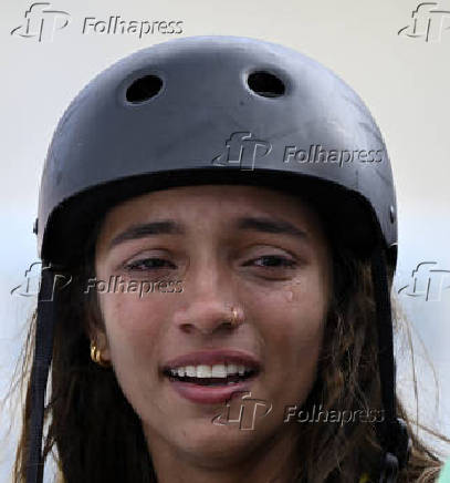 Rayssa ganha o bronze no skate nos Jogos de Paris