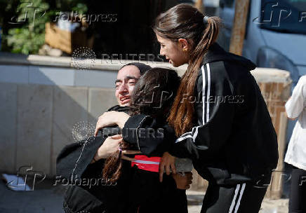 Funeral for Palestinians killed in an Israeli airstrike, in Tubas