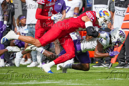 NCAA Football: Texas Christian at Kansas