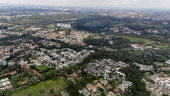 Sol com nuvens neste domingo em so paulo